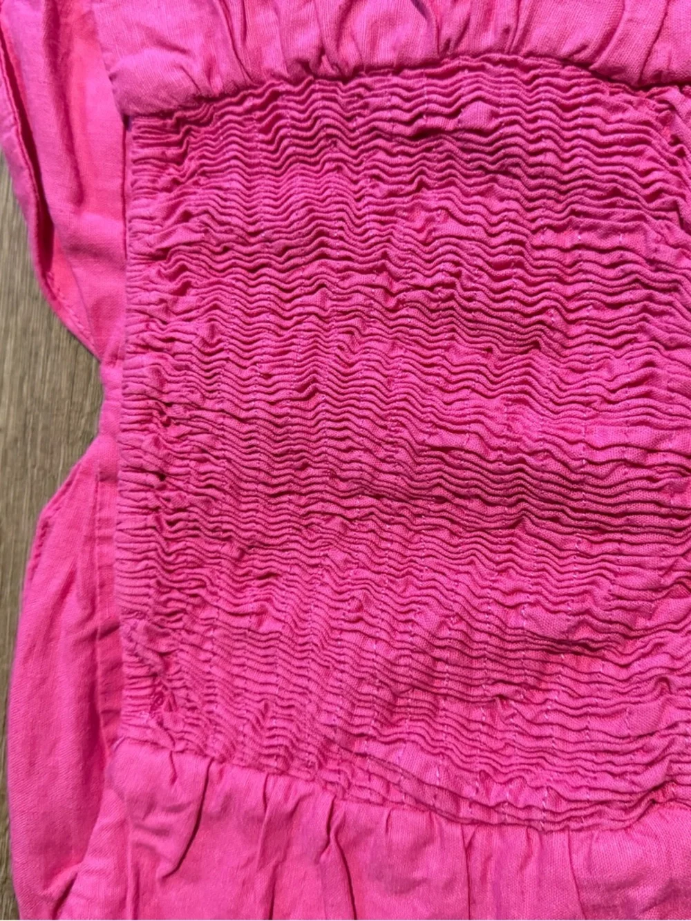 ZARA Ruffle Bandeau Top - Picture 3 of 4